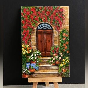 Hand Crafted Art - The Courtyard”